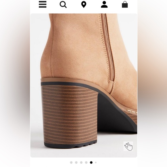 Platform Lug Bootie (WW) - Picture 6 of 10